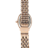 Ava Rose Gold Metal Watch with Bangle Set (Salmon)