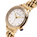 Ellysa Gold Metal Watch Gift Set (Gold)