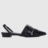 Miel Slingback Flats & Ballerina (Black)