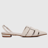 Miel Slingback Flats & Ballerina (Almond)