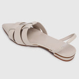 Miel Slingback Flats & Ballerina (Almond)