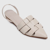 Miel Slingback Flats & Ballerina (Almond)