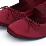 Celeste Flats & Ballerina (Maroon)