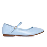 Aelia Rounded Toe Flats & Ballerina (Light Blue)