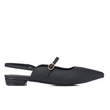 Eurig Pointed Toe Flats & Ballerina (Black)