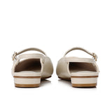 Eurig Pointed Toe Flats & Ballerina (Beige)