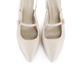 Eurig Pointed Toe Flats & Ballerina (Beige)