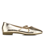 Amelia Ballerina & Flats (Gold)