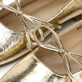 Amelia Ballerina & Flats (Gold)