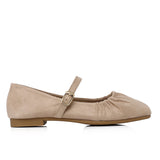 Iris Mary Jane Ballerina & Flats (Beige)