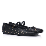 Lyla Ballerina & Flats With Stub (Black)