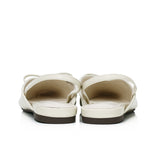 Aubrey Ballerina & Flats With Bow (White)