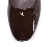 Gina Round Toe Mary Jane Ballerina & Flats (Espresso)