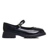 Adoy Mary Janes Ballerina & Flats (Black)