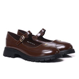 Adoy Mary Janes Ballerina & Flats (Brown)