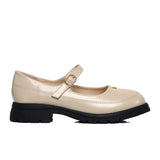 Adoy Mary Janes Ballerina & Flats (White)