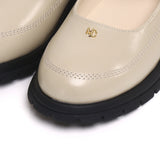 Adoy Mary Janes Ballerina & Flats (White)