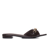 Beatrice Knot Slip Ons Ballerina & Flats (Espresso)