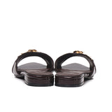 Beatrice Knot Slip Ons Ballerina & Flats (Espresso)