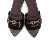 Beatrice Knot Slip Ons Ballerina & Flats (Espresso)