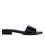 Gianna Slip Ons Sandals (Black)