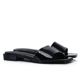 Gianna Slip Ons Sandals (Black)