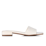 Gianna Slip Ons Sandals (Blanched Almond)