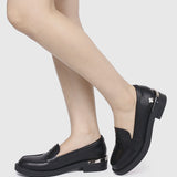 Smile Feels Good Loafers (Black)