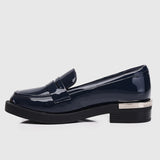 Smile Feels Good Loafers (Midnight Blue)