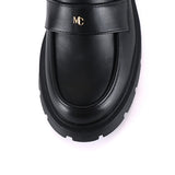 Aliana Platform Loafers (Black)
