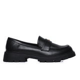 Aliana Platform Loafers (Black)