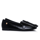Addison Patent Casual Loafers (Black)