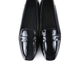 Addison Patent Casual Loafers (Black)