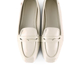 Addison Patent Casual Loafers (White)
