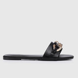 Boss Babe Sandals (Black)