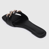 Boss Babe Sandals (Black)