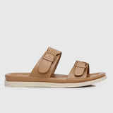 Alora Comfy Sandals (Brown)