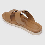 Alora Comfy Sandals (Brown)