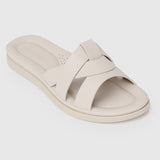 Avena Comfy Sandals (Beige)