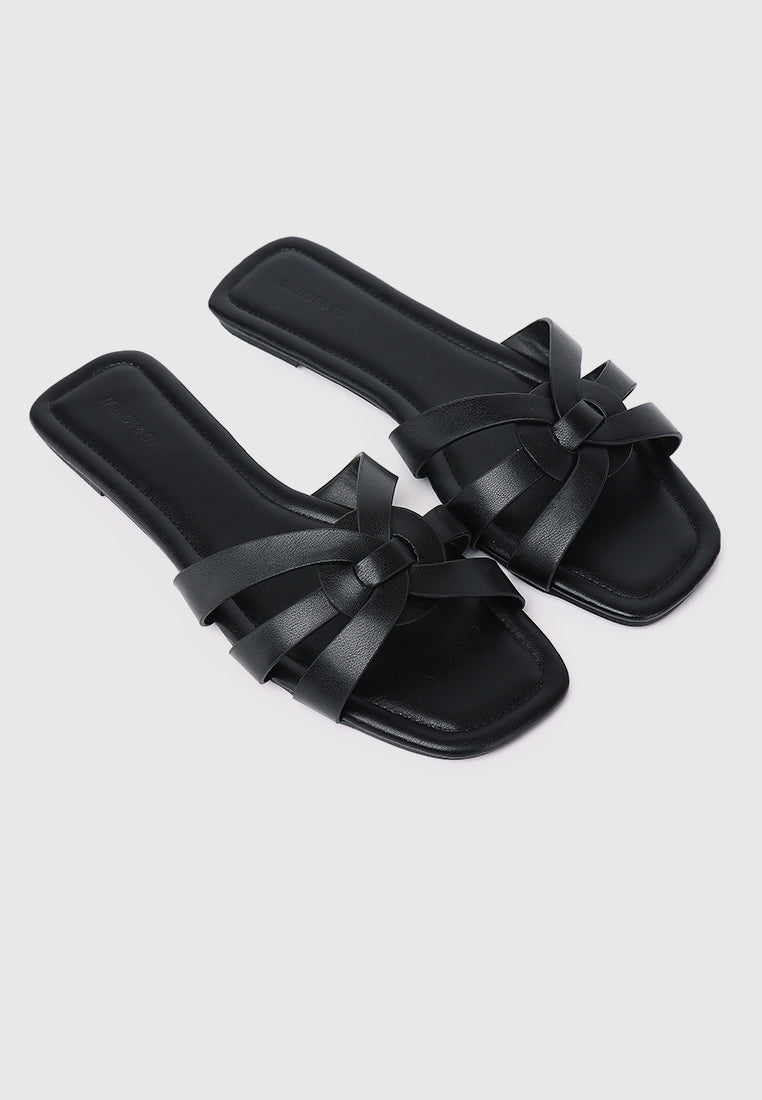 Suvi Open Toe Sandals (Black)