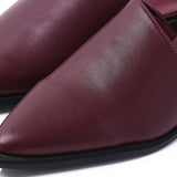 Aira Slip On Sandals (Maroon)