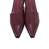 Aira Slip On Sandals (Maroon)