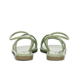 Janet Patent Strappy Sandals (Lawn Green)