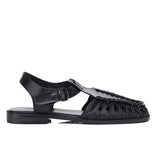 Hazel Fisherman Sandals (Black)