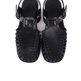 Hazel Fisherman Sandals (Black)