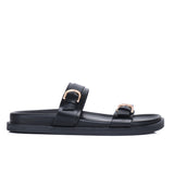Nova Double Strap Sandals (Black)