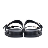 Nova Double Strap Sandals (Black)