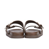 Nova Double Strap Sandals (Brown)