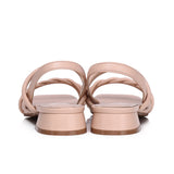 Aamina Strappy Sandals (Nude)