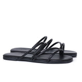 Delima Strappy Sandals (Black)